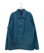 Berlutiベルルッティ）の古着「ウールカシミアジャケット」｜グリーン