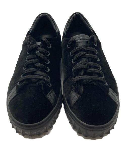 Salvatore Ferragamo（サルヴァトーレ フェラガモ）Salvatore Ferragamo (サルヴァトーレ フェラガモ) ローカットスニーカー ブラック サイズ:5の古着・服飾アイテム