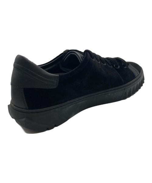 Salvatore Ferragamo（サルヴァトーレ フェラガモ）Salvatore Ferragamo (サルヴァトーレ フェラガモ) ローカットスニーカー ブラック サイズ:5の古着・服飾アイテム