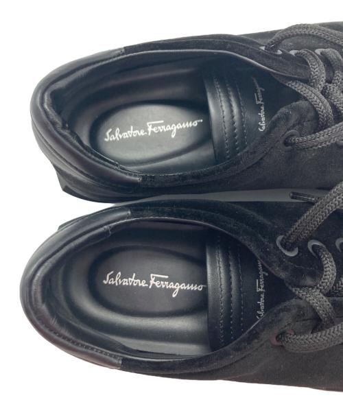 Salvatore Ferragamo（サルヴァトーレ フェラガモ）Salvatore Ferragamo (サルヴァトーレ フェラガモ) ローカットスニーカー ブラック サイズ:5の古着・服飾アイテム