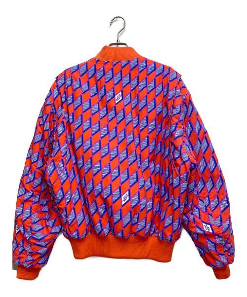LOUIS VUITTON（ルイ ヴィトン）LOUIS VUITTON (ルイ ヴィトン) 22AW ダイヤ　ダミエ ボンバージャケット レッド サイズ:50 未使用品の古着・服飾アイテム