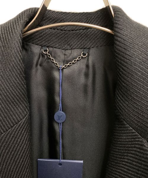 LOUIS VUITTON（ルイ ヴィトン）LOUIS VUITTON (ルイ ヴィトン) チェスターコート ブラック サイズ:48の古着・服飾アイテム