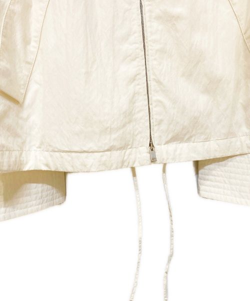 JIL SANDER（ジルサンダー）JIL SANDER (ジルサンダー) ジップアップジャケット アイボリー サイズ:52の古着・服飾アイテム