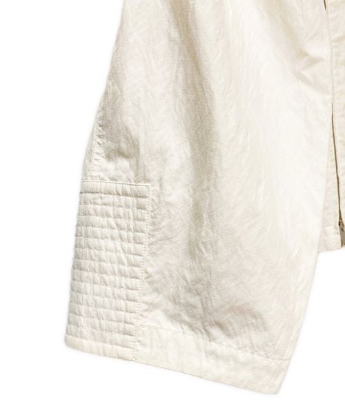 JIL SANDER（ジルサンダー）JIL SANDER (ジルサンダー) ジップアップジャケット アイボリー サイズ:52の古着・服飾アイテム
