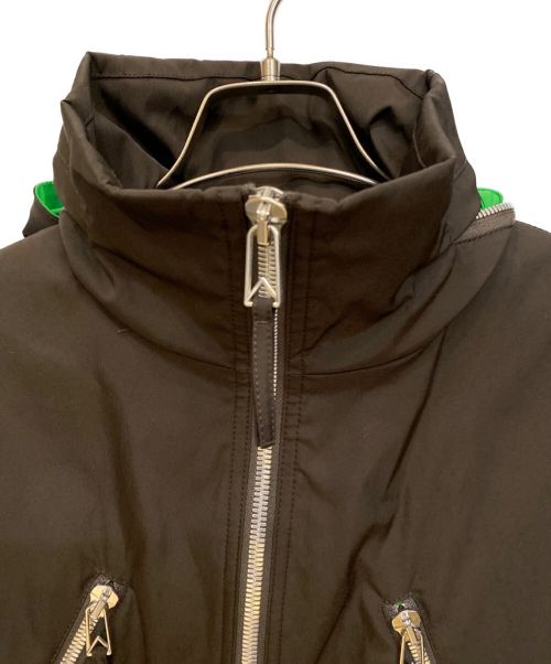 BOTTEGA VENETA（ボッテガベネタ）BOTTEGA VENETA (ボッテガベネタ) 21AW テクニカルジップジャケット ブラウン サイズ:Lの古着・服飾アイテム