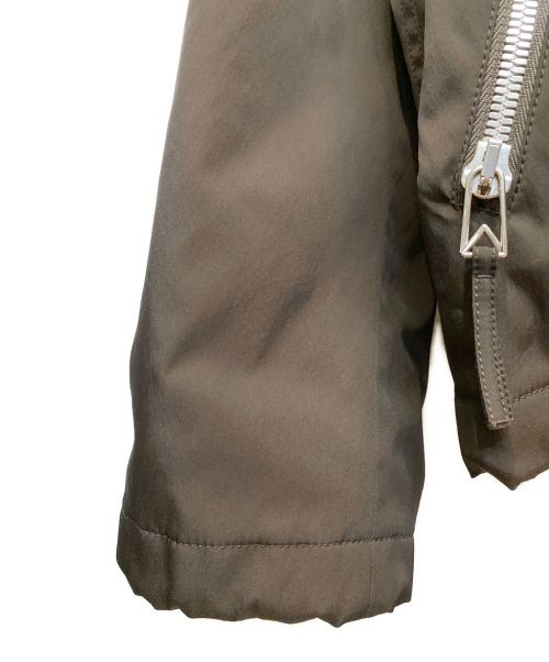 BOTTEGA VENETA（ボッテガベネタ）BOTTEGA VENETA (ボッテガベネタ) 21AW テクニカルジップジャケット ブラウン サイズ:Lの古着・服飾アイテム