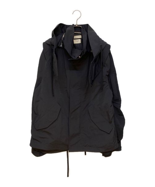 BOTTEGA VENETA（ボッテガベネタ）BOTTEGA VENETA (ボッテガベネタ) テクニカルマウンテンパーカー ブラック サイズ:52の古着・服飾アイテム