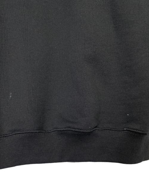 VETEMENTS（ヴェトモン）VETEMENTS (ヴェトモン) プリントフーディ ブラック サイズ:Mの古着・服飾アイテム