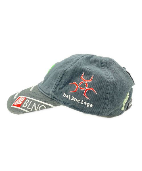 BALENCIAGA（バレンシアガ）BALENCIAGA (バレンシアガ) Gamer cap ブラック サイズ:59cmの古着・服飾アイテム