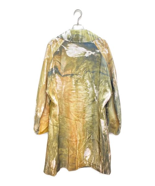 doublet（ダブレット）doublet (ダブレット) マーブル総柄コート グリーン サイズ:S 未使用品の古着・服飾アイテム