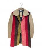 COMME des GARCONS HOMME PLUSコムデギャルソンオムプリュス）の古着「22AW コーデュロイ切替ジャケット」｜ブラウン