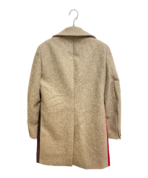 COMME des GARCONS HOMME PLUS（コムデギャルソンオムプリュス）COMME des GARCONS HOMME PLUS (コムデギャルソンオムプリュス) 22AW コーデュロイ切替ジャケット ブラウン サイズ:S 未使用品の古着・服飾アイテム