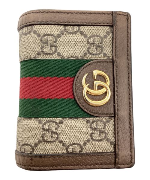GUCCI（グッチ）GUCCI (グッチ) GGシェリーラインウォレットの古着・服飾アイテム