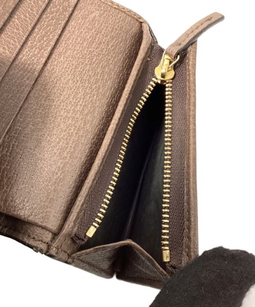 GUCCI（グッチ）GUCCI (グッチ) GGシェリーラインウォレットの古着・服飾アイテム