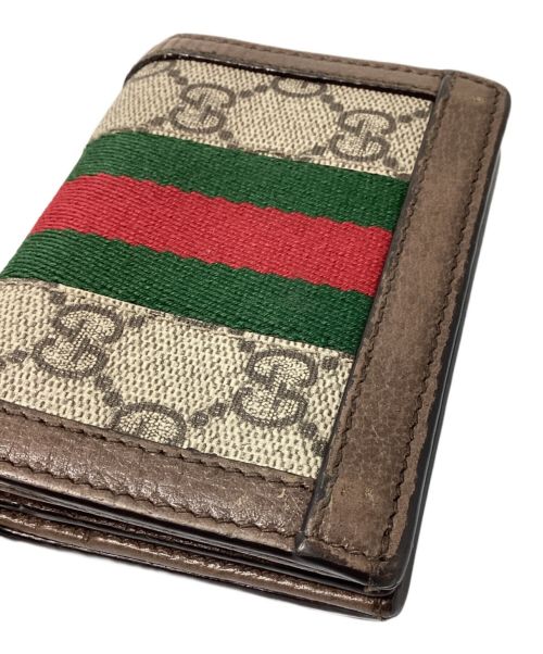 GUCCI（グッチ）GUCCI (グッチ) GGシェリーラインウォレットの古着・服飾アイテム