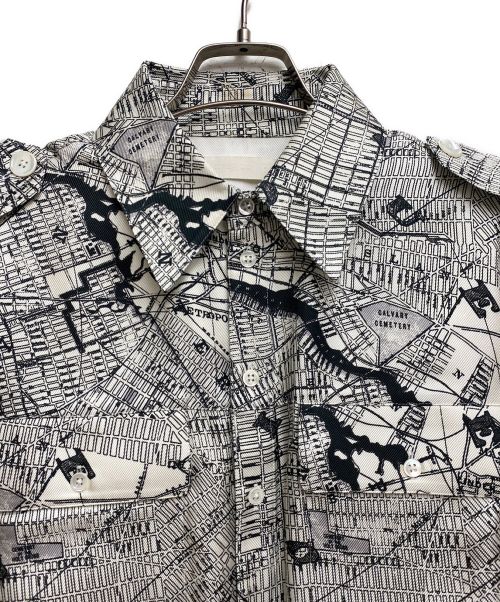 PETER DO（ピーター・ドゥ）PETER DO (ピーター・ドゥ) BANANA REPUBLIC (バナナリパブリック) 総柄シルクシャツ サイズ:Lの古着・服飾アイテム