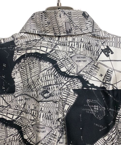 PETER DO（ピーター・ドゥ）PETER DO (ピーター・ドゥ) BANANA REPUBLIC (バナナリパブリック) 総柄シルクシャツ サイズ:Lの古着・服飾アイテム