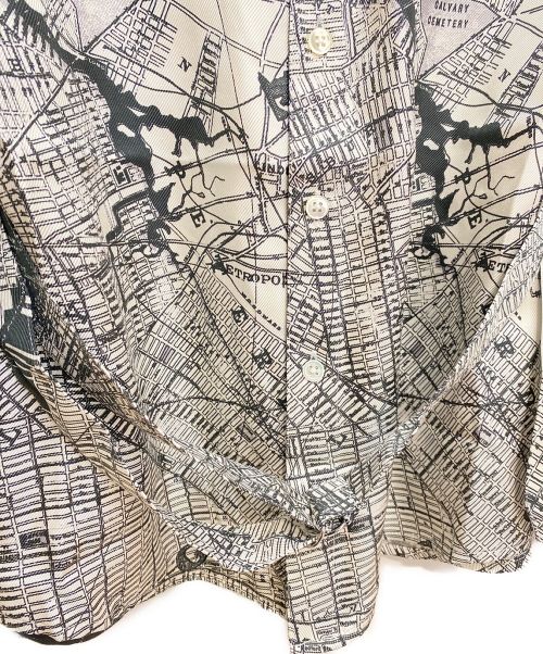 PETER DO（ピーター・ドゥ）PETER DO (ピーター・ドゥ) BANANA REPUBLIC (バナナリパブリック) 総柄シルクシャツ サイズ:Lの古着・服飾アイテム