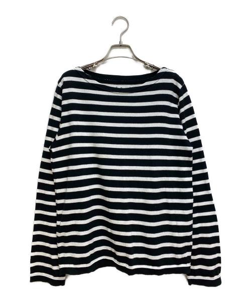 Rags McGREGOR（ラグスマックレガー）Rags McGREGOR (ラグス マクレガー) ボーダーカットソー ブラック サイズ:Mの古着・服飾アイテム