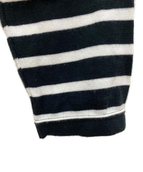 Rags McGREGOR（ラグスマックレガー）Rags McGREGOR (ラグス マクレガー) ボーダーカットソー ブラック サイズ:Mの古着・服飾アイテム