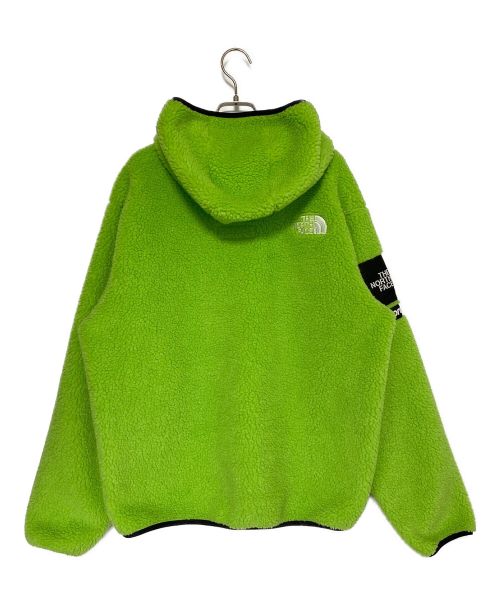 SUPREME（シュプリーム）SUPREME (シュプリーム) THE NORTH FACE (ザ ノース フェイス) Logo Hoodie Fleece Jacket グリーン サイズ:Mの古着・服飾アイテム