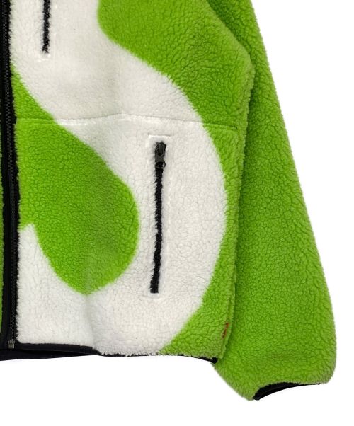 SUPREME（シュプリーム）SUPREME (シュプリーム) THE NORTH FACE (ザ ノース フェイス) Logo Hoodie Fleece Jacket グリーン サイズ:Mの古着・服飾アイテム
