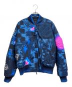 LOUIS VUITTONルイ ヴィトン）の古着「21AW Solt Print Bomber」｜ネイビー
