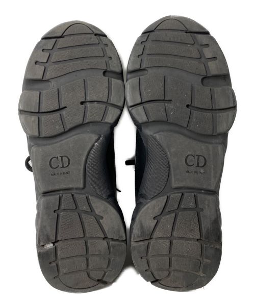 Christian Dior（クリスチャン ディオール）Christian Dior (クリスチャン ディオール) B22 リフレクタースニーカー ブラック サイズ:26の古着・服飾アイテム