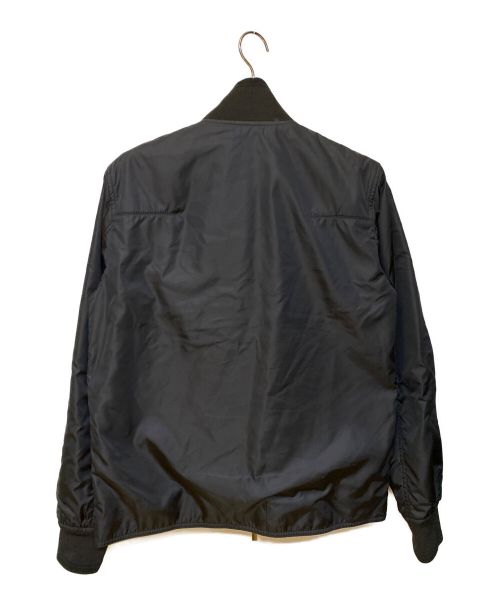 DIOR HOMME（ディオール オム）DIOR HOMME (ディオール オム) 20SS BEEパーツ付きジップアップブルゾン ブラック サイズ:50の古着・服飾アイテム