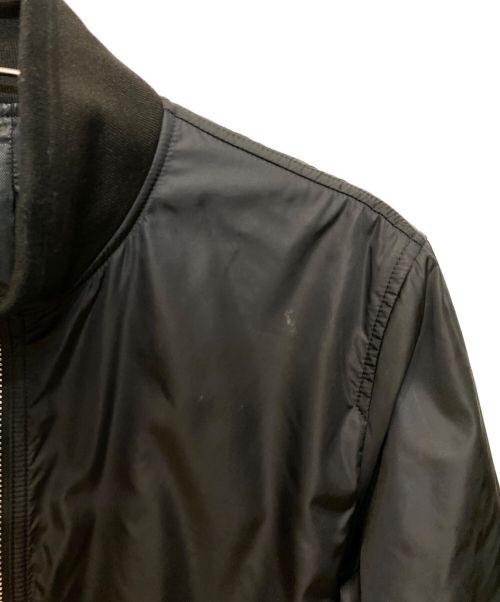 DIOR HOMME（ディオール オム）DIOR HOMME (ディオール オム) 20SS BEEパーツ付きジップアップブルゾン ブラック サイズ:50の古着・服飾アイテム