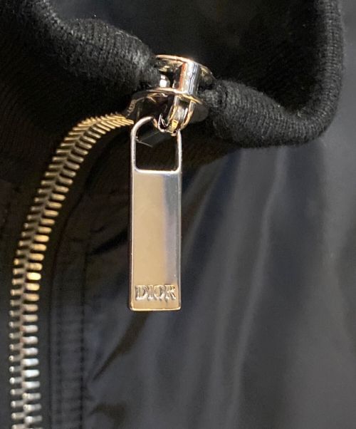 DIOR HOMME（ディオール オム）DIOR HOMME (ディオール オム) 20SS BEEパーツ付きジップアップブルゾン ブラック サイズ:50の古着・服飾アイテム