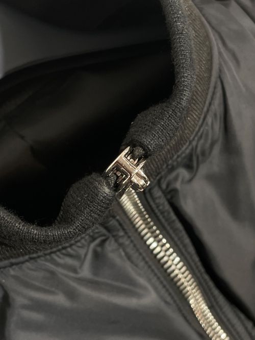 DIOR HOMME（ディオール オム）DIOR HOMME (ディオール オム) 20SS BEEパーツ付きジップアップブルゾン ブラック サイズ:50の古着・服飾アイテム