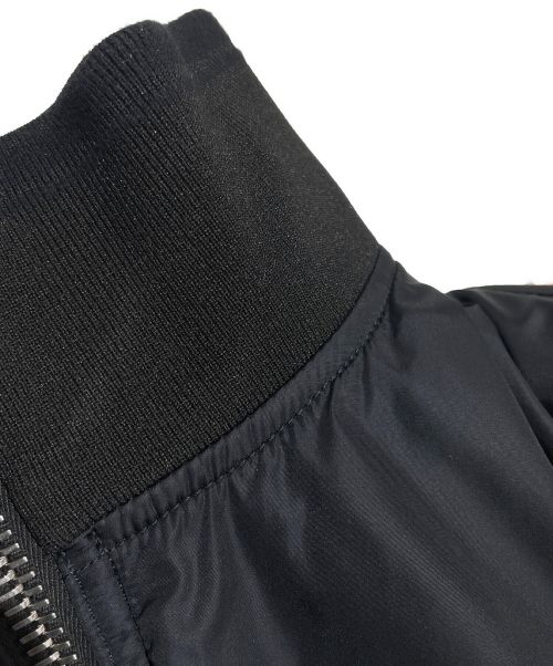 DIOR HOMME（ディオール オム）DIOR HOMME (ディオール オム) 20SS BEEパーツ付きジップアップブルゾン ブラック サイズ:50の古着・服飾アイテム