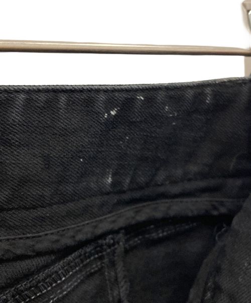 BALMAIN（バルマン）BALMAIN (バルマン) 総柄プリントバイカーパンツ グレー サイズ:36の古着・服飾アイテム