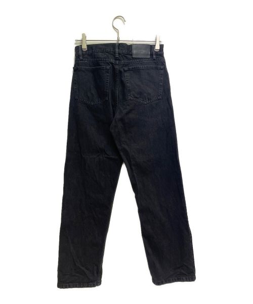 BALENCIAGA（バレンシアガ）BALENCIAGA (バレンシアガ) ワイドレッグデニムパンツ ブラック サイズ:XXSの古着・服飾アイテム