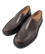 BOTTEGA VENETAボッテガベネタ）の古着「厚底ローファー」｜ブラウン