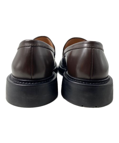 BOTTEGA VENETA（ボッテガベネタ）BOTTEGA VENETA (ボッテガベネタ) 厚底ローファー ブラウン サイズ:40の古着・服飾アイテム