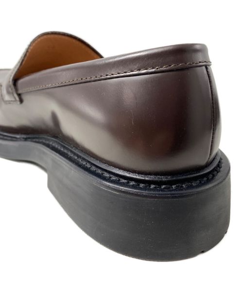 BOTTEGA VENETA（ボッテガベネタ）BOTTEGA VENETA (ボッテガベネタ) 厚底ローファー ブラウン サイズ:40の古着・服飾アイテム