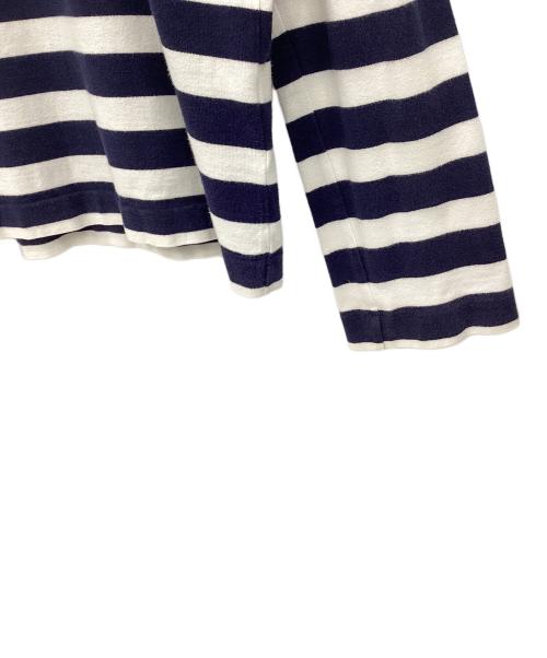 COMME des GARCONS（コムデギャルソン）COMME des GARCONS (コムデギャルソン) ボーダーTシャツ ネイビー サイズ:Mの古着・服飾アイテム