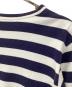 中古・古着 COMME des GARCONS (コムデギャルソン) ボーダーTシャツ ネイビー サイズ:M：5000円