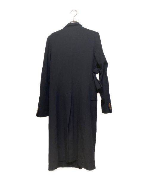 COMME des GARCONS（コムデギャルソン）COMME des GARCONS (コムデギャルソン) 13AW The Infinity of Tailoring期(テーラリングの無限大） リボンロングジャケット/Archive ネイビー サイズ:Sの古着・服飾アイテム