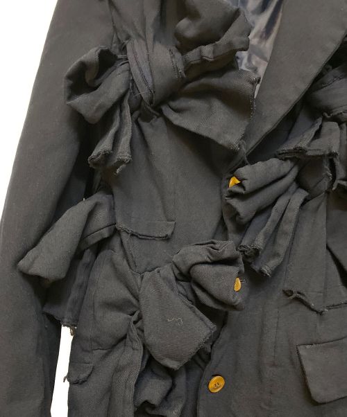 COMME des GARCONS（コムデギャルソン）COMME des GARCONS (コムデギャルソン) 13AW The Infinity of Tailoring期(テーラリングの無限大） リボンロングジャケット/Archive ネイビー サイズ:Sの古着・服飾アイテム