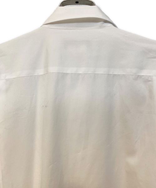 COMME des GARCONS HOMME PLUS（コムデギャルソンオムプリュス）COMME des GARCONS HOMME PLUS (コムデギャルソンオムプリュス) 23AW ティアードロングシャツ ホワイト サイズ:S 未使用品の古着・服飾アイテム