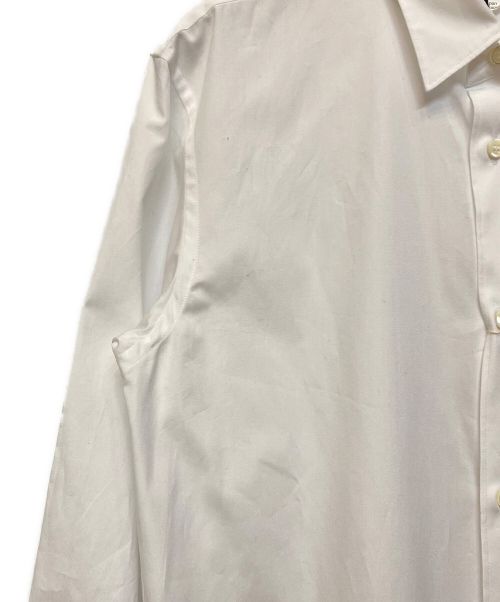COMME des GARCONS HOMME PLUS（コムデギャルソンオムプリュス）COMME des GARCONS HOMME PLUS (コムデギャルソンオムプリュス) 23AW ティアードロングシャツ ホワイト サイズ:S 未使用品の古着・服飾アイテム
