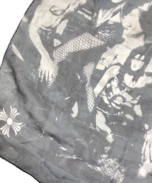 CHROME HEARTS（クロムハーツ）CHROME HEARTS (クロムハーツ) ROLLING STONES (ローリングストーンズ) ローリングストーンズシルクスカーフ サイズ:-の古着・服飾アイテム