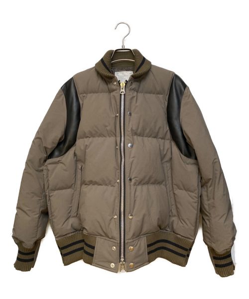 sacai（サカイ）sacai (サカイ) 23AW Padded Blouson(パッドブルゾン) カーキ サイズ:1の古着・服飾アイテム