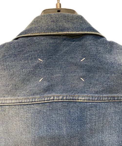 Maison Margiela（メゾンマルジェラ）Maison Margiela (メゾンマルジェラ) 22SS デストロイデニムジャケット インディゴ サイズ:52の古着・服飾アイテム