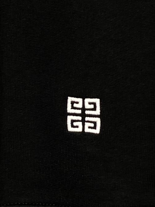 GIVENCHY（ジバンシィ）GIVENCHY (ジバンシィ) ロゴ刺繍パーカー ブラック サイズ:Sの古着・服飾アイテム