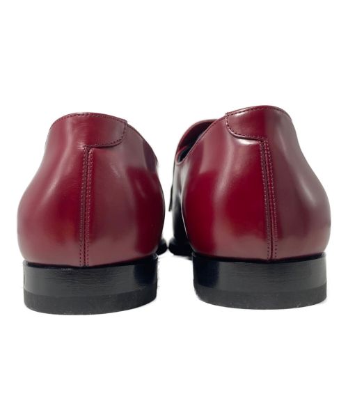 CELINE（セリーヌ）CELINE (セリーヌ) タッセルローファー レッド サイズ:43の古着・服飾アイテム