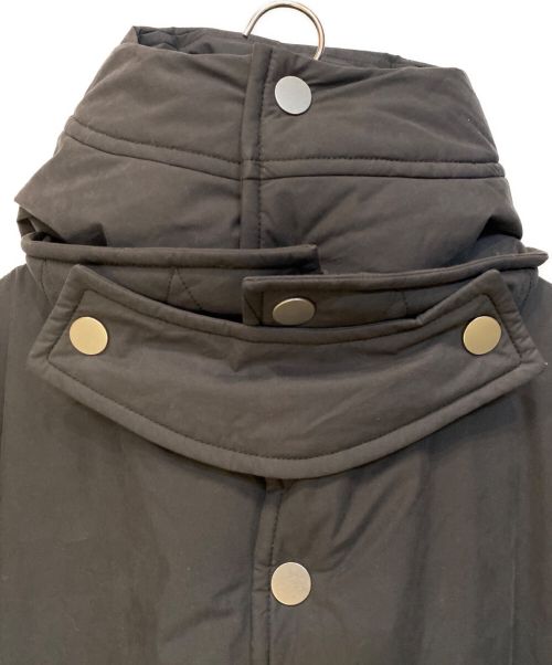 BOTTEGA VENETA（ボッテガベネタ）BOTTEGA VENETA (ボッテガベネタ) パテッドフードダウンコート ブラック サイズ:Mの古着・服飾アイテム